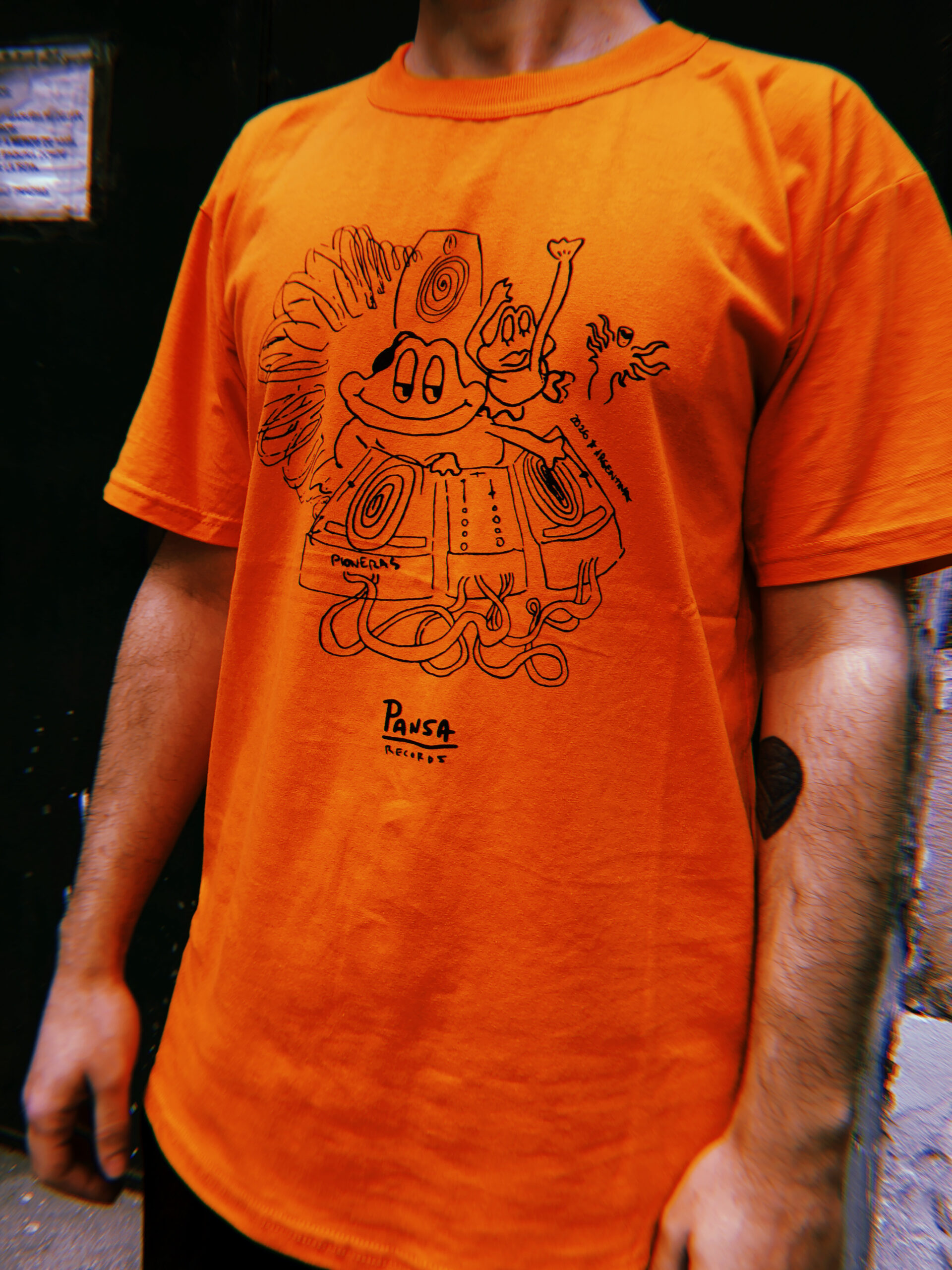 Tapa de – Remera PANSA RECORDS XXL