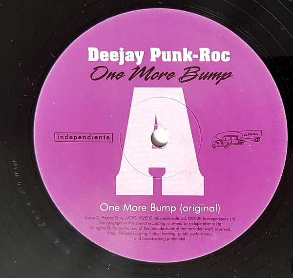 Tapa de Deejay Punk-Roc – One More Bump [Independiente] SOLO DISCO 1