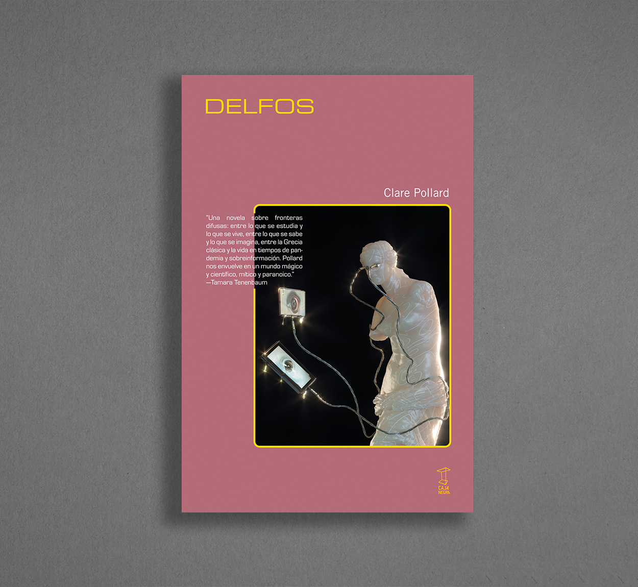Tapa de  – Delfos - Clare Pollard [Caja Negra Editora]