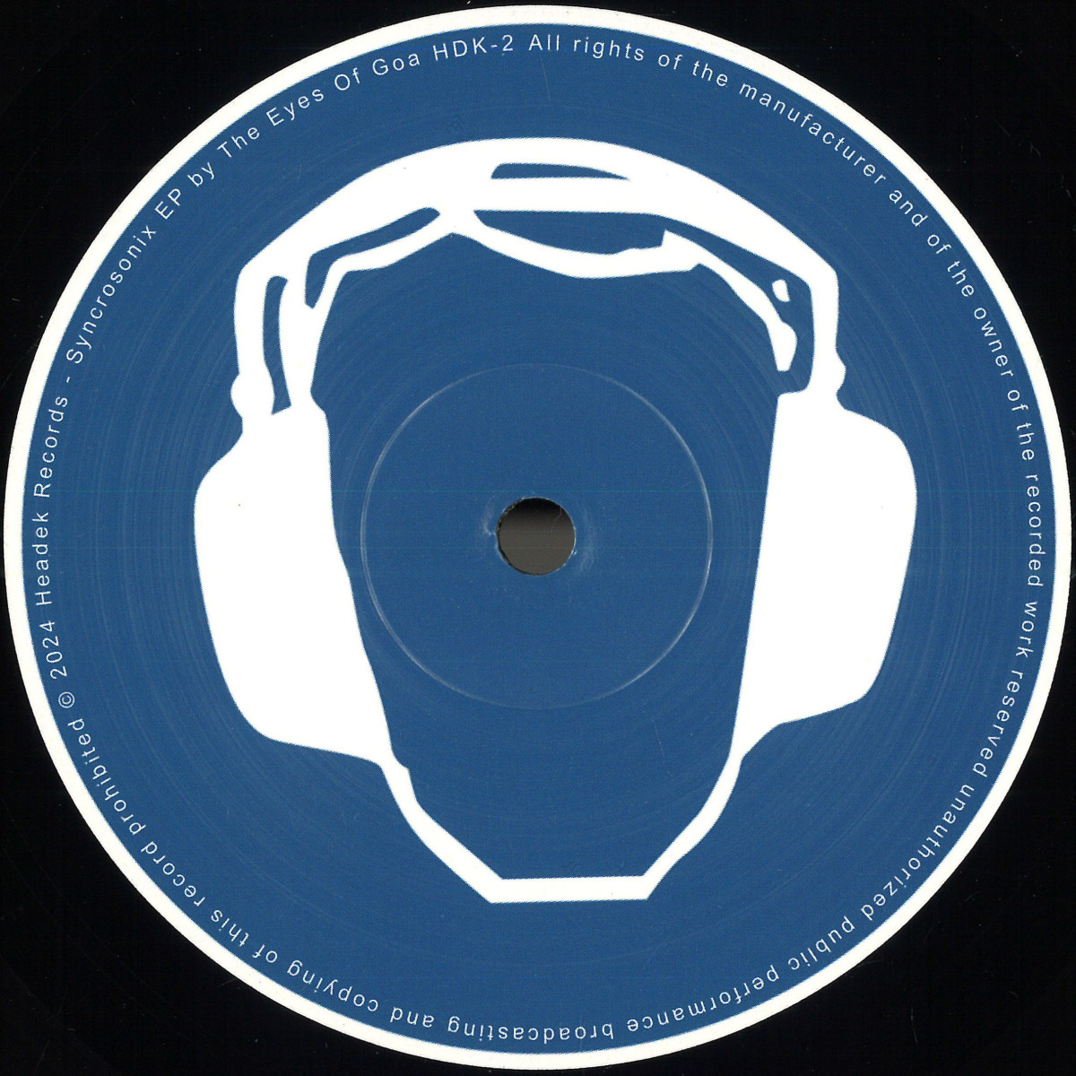 Tapa de The Eyes of Goa – Syncrosonix EP [Hedeak Records]