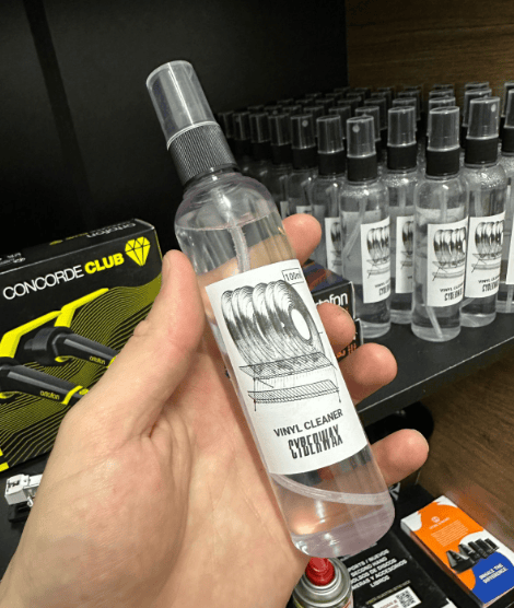 Tapa de – Vinyl Cleaner - Liquido para limpiar vinilos x 100ml