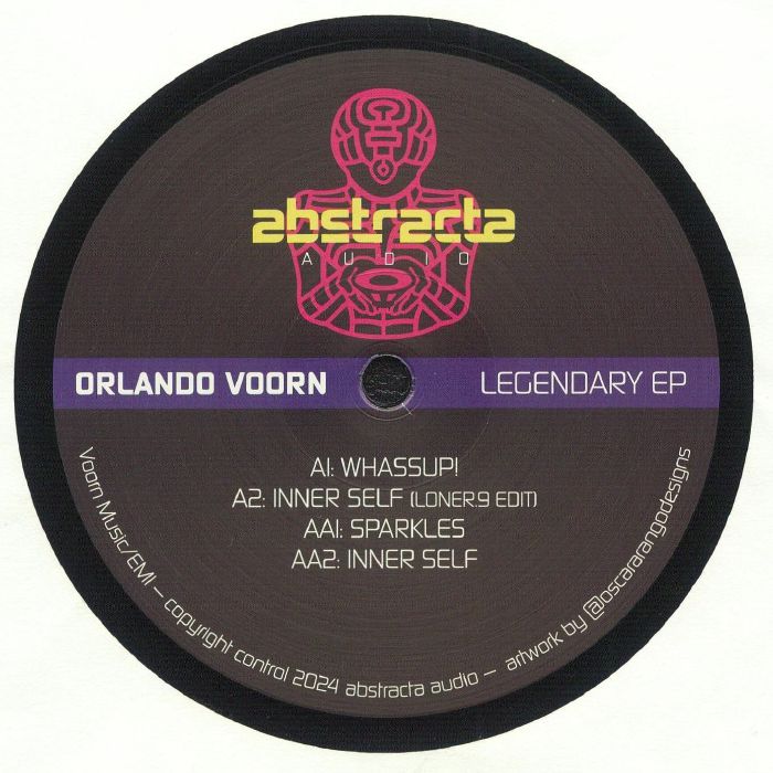 Tapa de Orlando Voorn – Legendary EP [Abstracta]