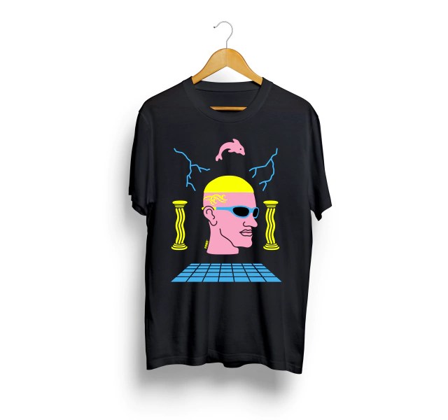 Tapa de – RAVE HARD TEE by POMS
