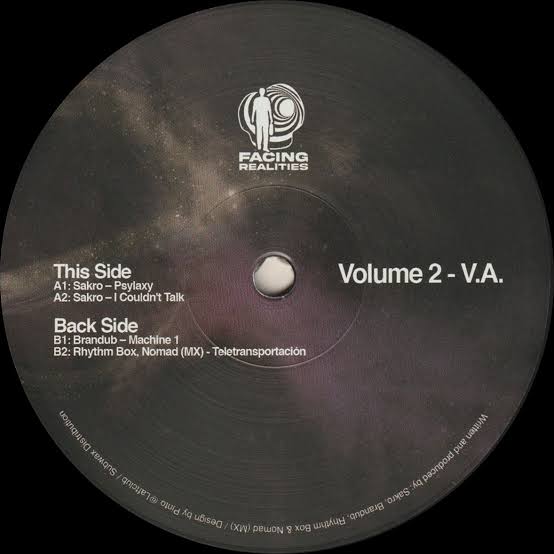 Tapa de Sakro / Brandub / Rhythm Box & Nomad (MX) – Volume 2 V.A. (FACINGR002)